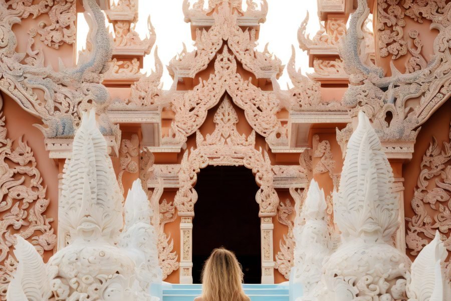 Chiang Rai Temple White + Black Museum + Blue Temple + Golden Triangle — CHAING MAI