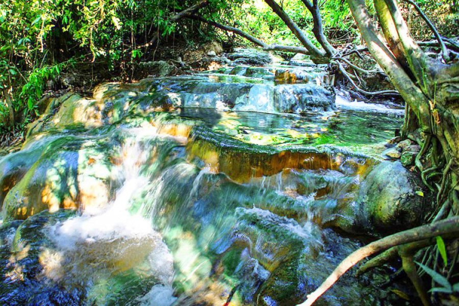 Hot Spring + Emerald Pool + Tiger Temple + ATV 30 Min